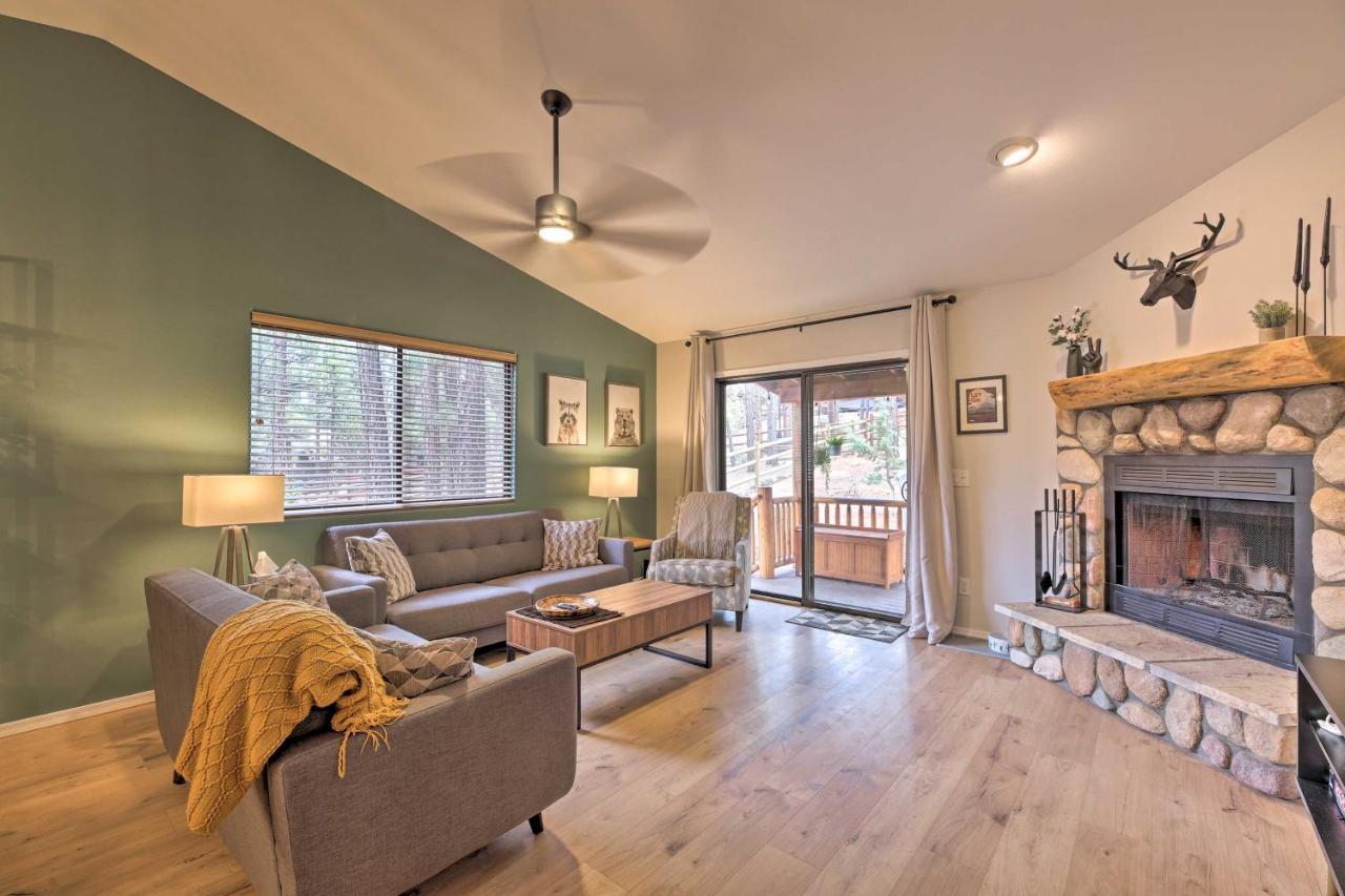 Pet-Friendly Show Low Cabin With Trail Access! Exteriör bild