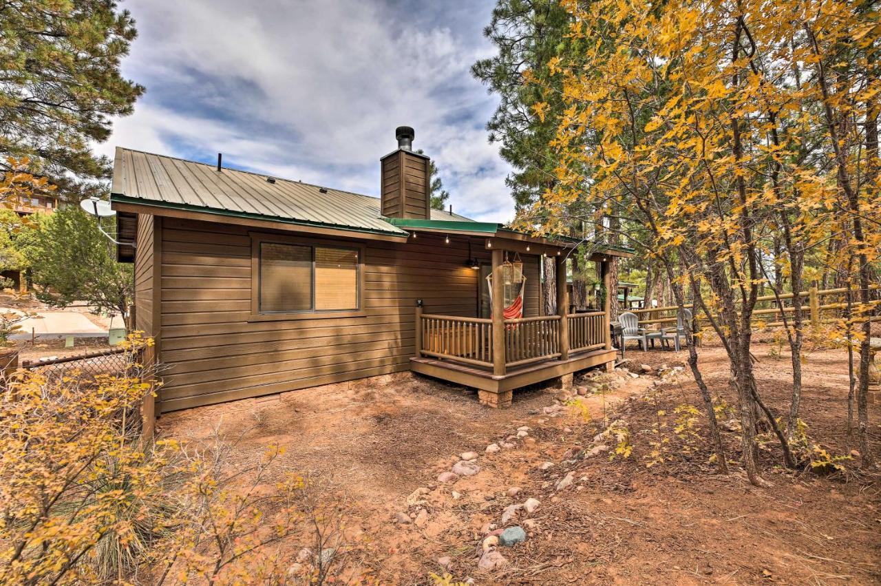 Pet-Friendly Show Low Cabin With Trail Access! Exteriör bild