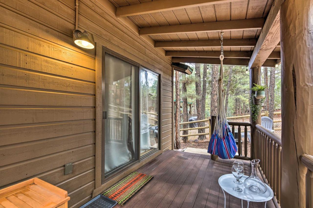 Pet-Friendly Show Low Cabin With Trail Access! Exteriör bild