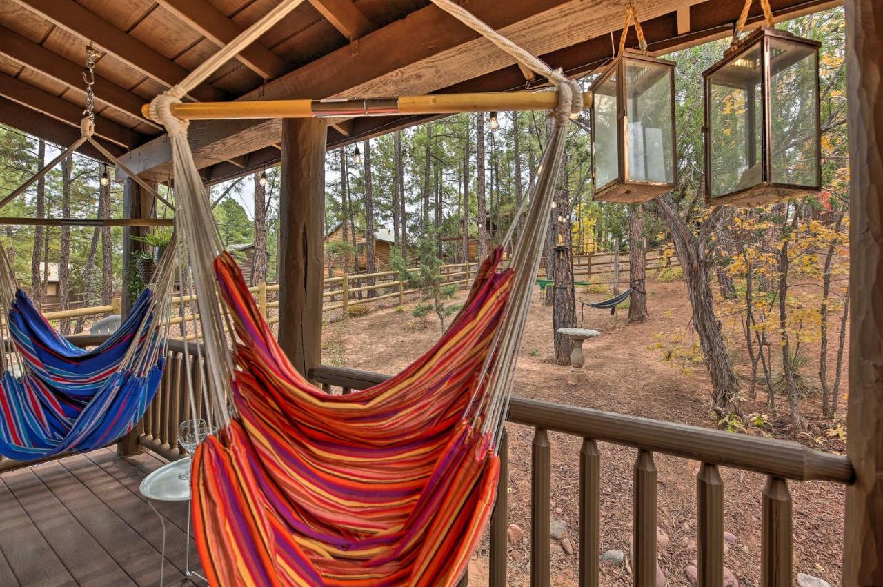 Pet-Friendly Show Low Cabin With Trail Access! Exteriör bild